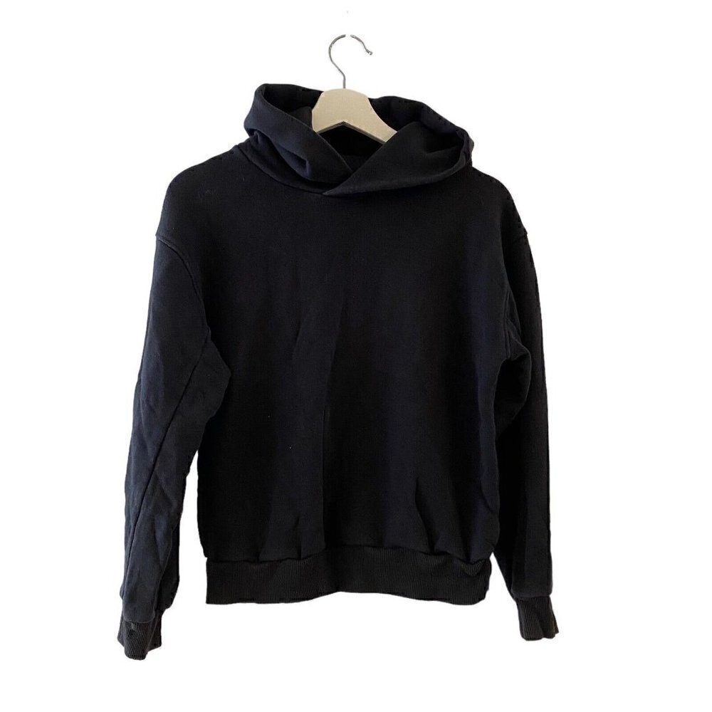 The Group by Babaton Aritzia Black Hoodie Sweatshirt Drawstring Women’s Size XXS